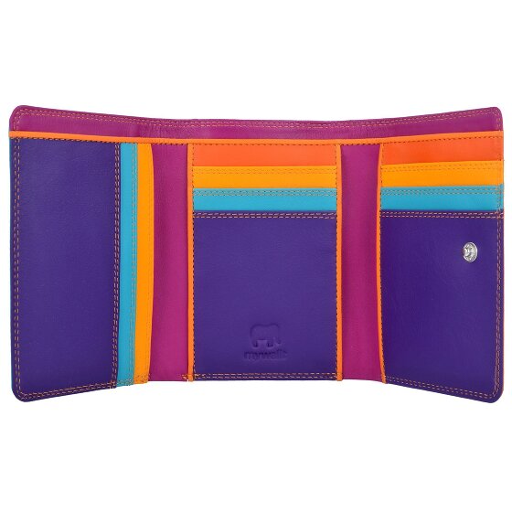 Mywalit Medium Tri-fold Leather Wallet 12 cm