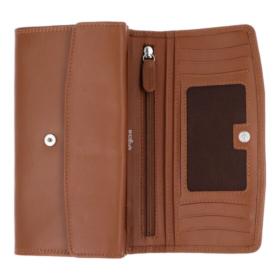Golden Head Polo Portfel Ochrona RFID Skóra 17.5 cm