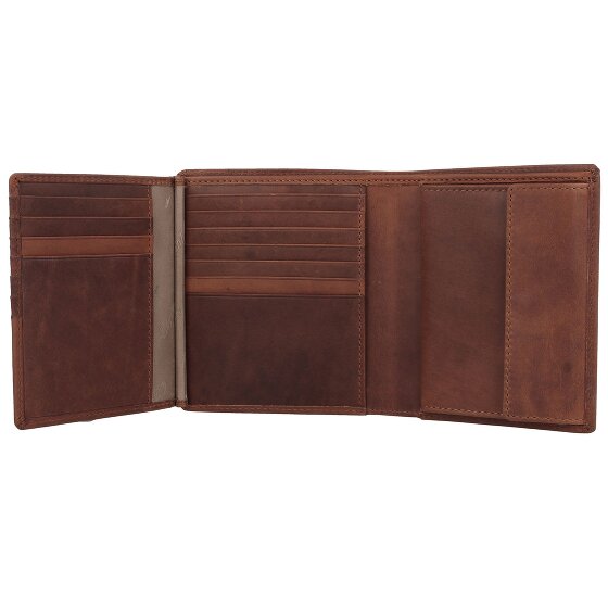 Esquire Dallas Portfel Ochrona RFID Skórzany 12 cm