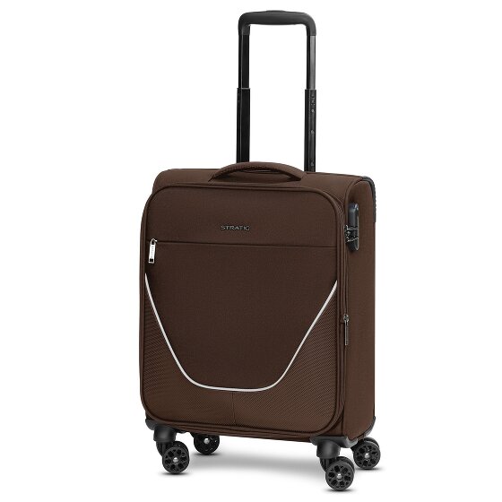 Stratic taska 4-kołowy wózek kabinowy S 55 cm z plisą poszerzającą