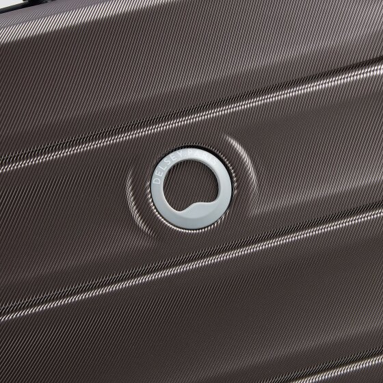 Delsey Paris Meteor 4 kółka Walizka kabinowy 55 cm z plisą rozprężną