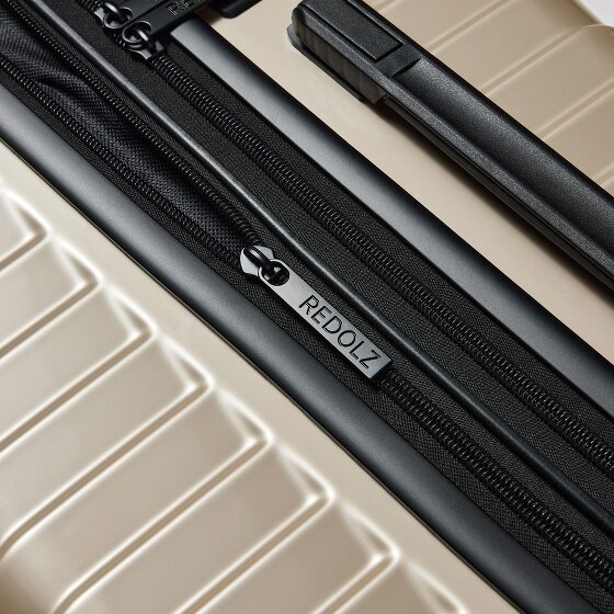 Redolz Essentials 18 4 kółka Walizka kabinowy 55 cm z plisą rozprężną