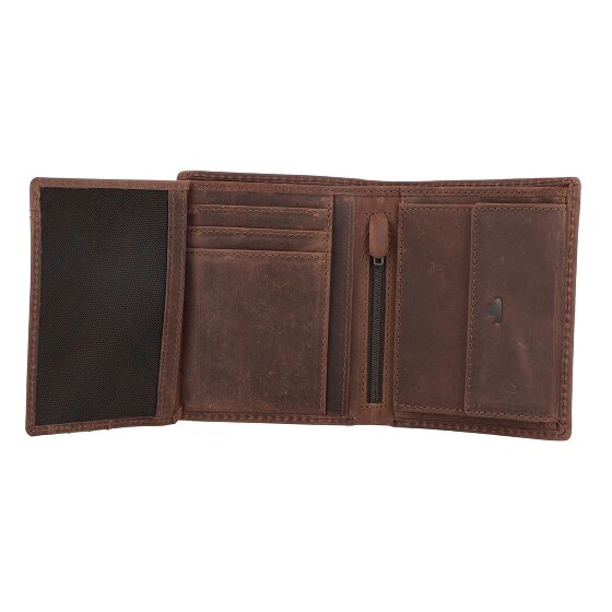 Tom Tailor Portfel Ron PFID skórzany 10 cm