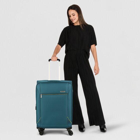 Samsonite Base Breeze 4 kółka Walizka 67 cm z plisą rozprężną