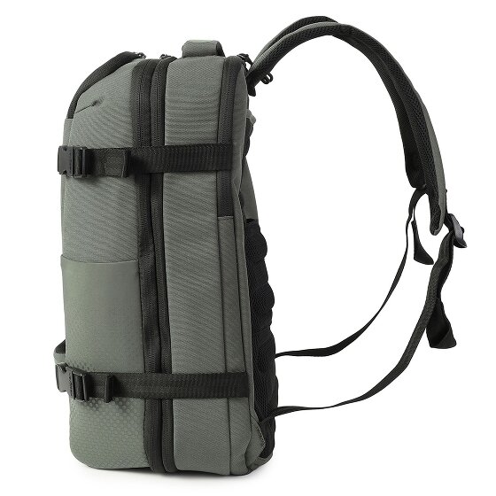 Hedgren Plecak podróżny Comby Trip M RFID 46 cm z klapą rozszerzającą przegrodę na laptopa