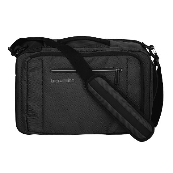 Travelite Crosslite Torba lotnicza 40 cm Komora na laptopa z plisą rozprężną