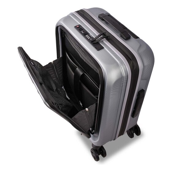 Eminent Kapstadt Business Premium 4 kółka Walizka kabinowy 55 cm Komora na laptopa