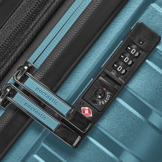 Pactastic Collection 04 THE CABIN + 4 kółka Walizka kabinowy S 55 cm z plisą rozprężną