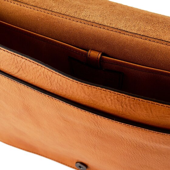 The Bridge Leone Briefcase Messenger Skóra 35 cm Komora na laptopa