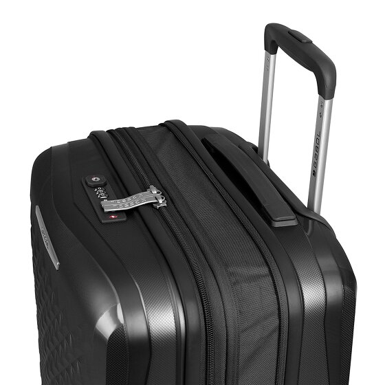 Gabol Queens 4 kółka Zestaw walizek 2-części z plisą rozprężną