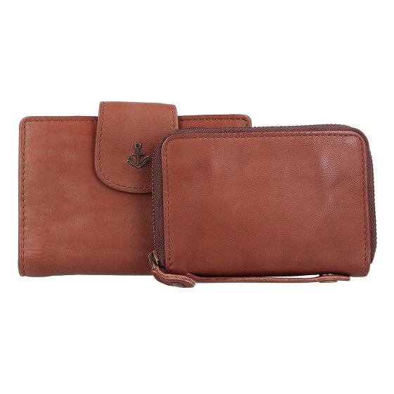Harbour 2nd Anchor Love Amy Portfel Skórzany 13 cm