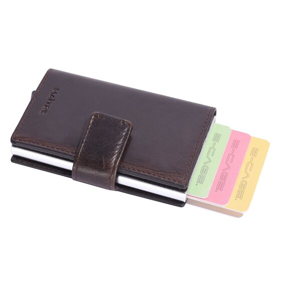 Maître Birkheim C-Two Etui na karty kredytowe Ochrona RFID Skórzany 6.5 cm