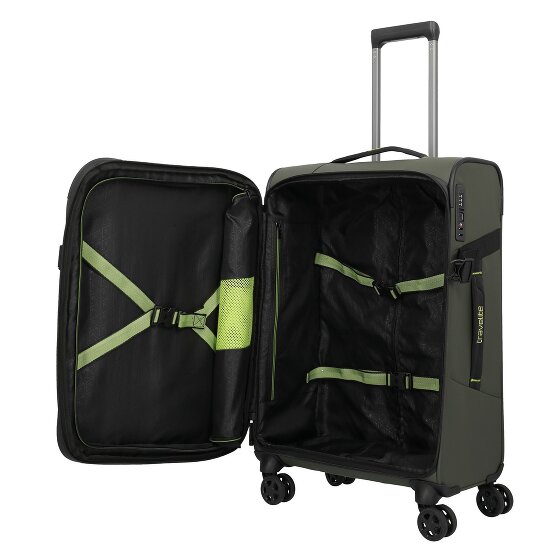 Travelite Briize 4 kółka Zestaw walizek 3-części z plisą rozprężną