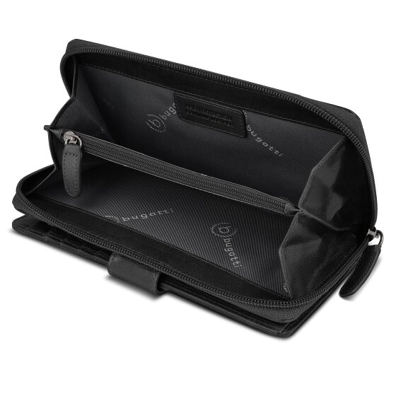 bugatti Valencia Portfel Ochrona RFID Skórzany 10 cm