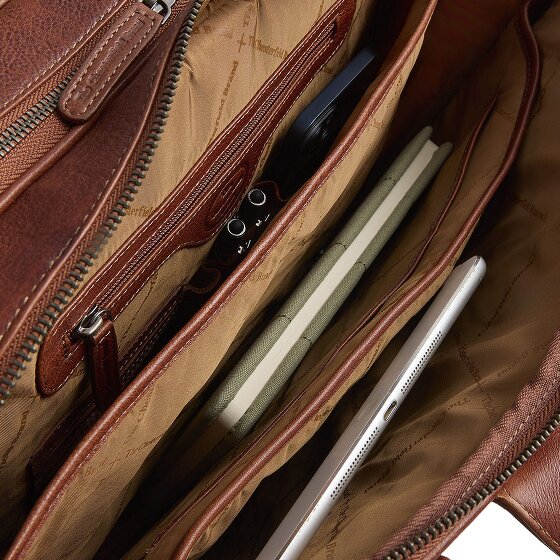 The Chesterfield Brand Venturo Teczka Skóra 40 cm Komora na laptopa