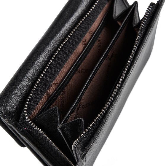 Braun Büffel Anna Portfel Ochrona RFID Skóra 14 cm