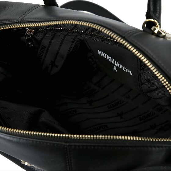 Patrizia Pepe Shopper Bag Skórzany 35 cm