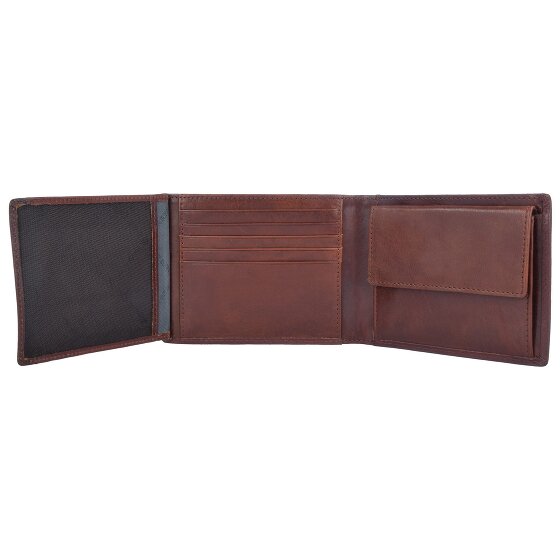 Braun Büffel Arezzo Wallet RFID Leather 12,5 cm