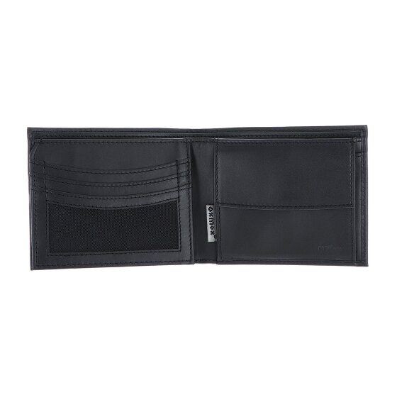 oxmox Leather Portfel Ochrona RFID Skóra 12 cm