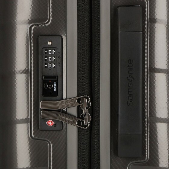 Samsonite Attrix 4 kółka Walizka kabinowa 55 cm z funkcją poszerzenia