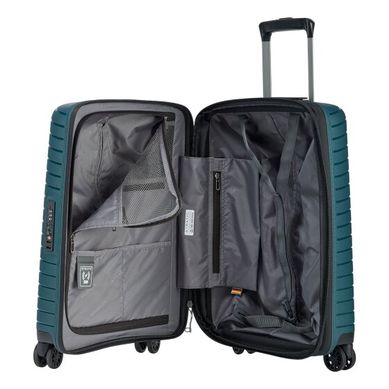 Stratic Novium 4 kółka Walizka kabinowy S 55 cm z plisą rozprężną