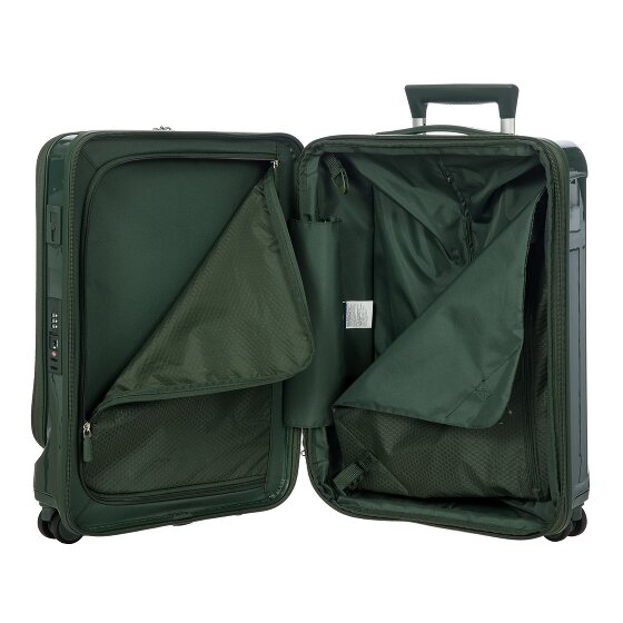 Bric's Positano 4 kółka Walizka kabinowy 55 cm z plisą rozprężną