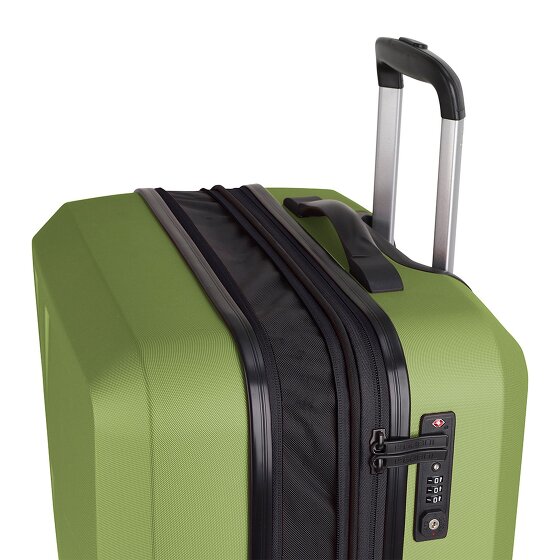 Gabol Montreal 4 kółka Walizka kabinowy S 55 cm z plisą rozprężną