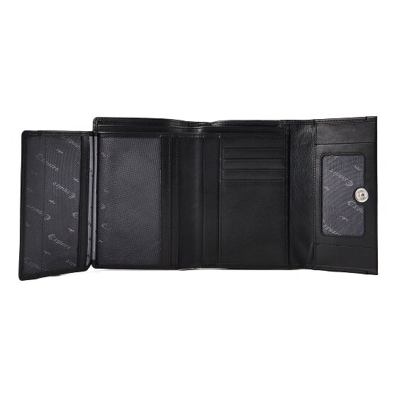 Esquire Silk Portfel Ochrona RFID Skóra 14 cm