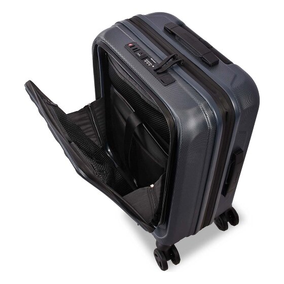 Eminent Kapstadt Business Premium 4 kółka Walizka kabinowy 55 cm Komora na laptopa