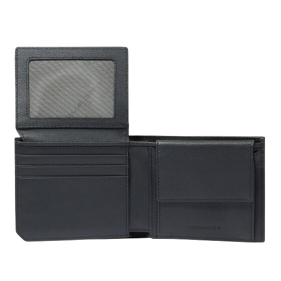 Piquadro Russel Portfel Ochrona RFID Skórzany 10.5 cm