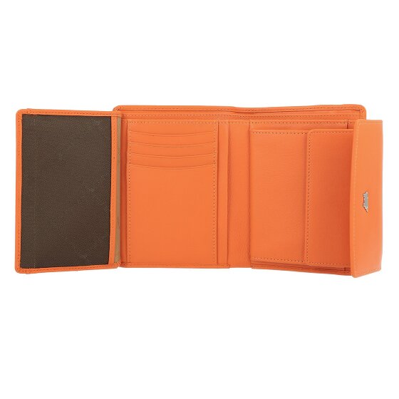 Braun Büffel Joy Portfel Ochrona RFID Skórzany 12 cm