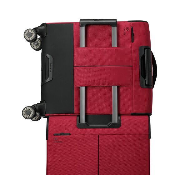 Travelite Crosslite 5.0 4 kółka Walizka kabinowy S 55 cm Komora na laptopa