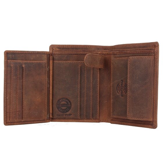 Greenland Nature Montenegro Wallet RFID Leather 9 cm