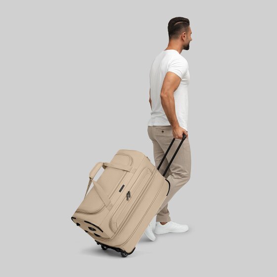 Redolz Torba podróżna na 2 kółkach Duffle Essentials 55 cm M z klapą rozporową
