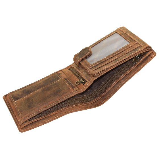 Greenburry Vintage portfel skórzany 12,5 cm