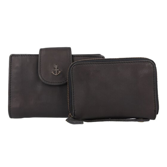 Harbour 2nd Anchor Love Amy Portfel Skórzany 13 cm