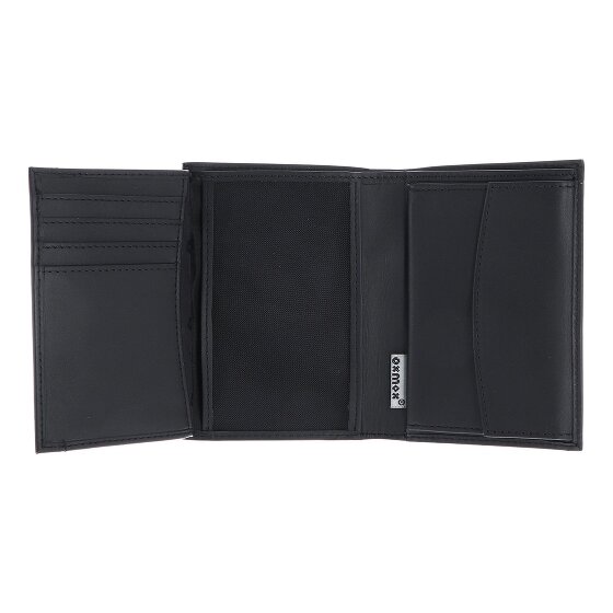 oxmox Leather Portfel Ochrona RFID Skóra 12.5 cm