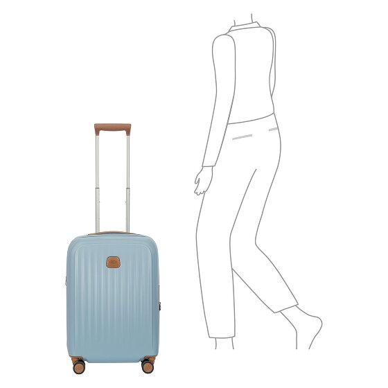 Bric's Taormina 4 kółka Walizka S 57 cm z plisą rozprężną