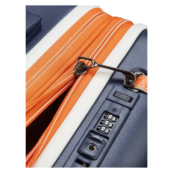 Delsey Paris Cadence 4 kółka Walizka kabinowy 55 cm z plisą rozprężną