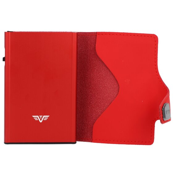 Tru Virtu Etui na karty kredytowe Click & Slide Portfel RFID Skóra 6,5 cm