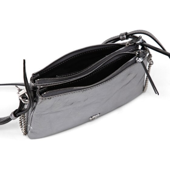 PINKO Double Mini Kopertówka Skórzany 20 cm