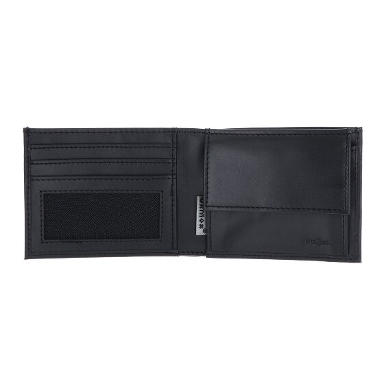 oxmox Leather Portfel Ochrona RFID Skóra 11 cm