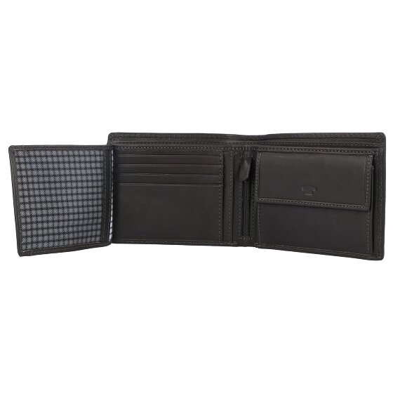 Tom Tailor Skórzany portfel Lary 12 cm