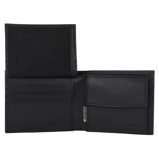 oxmox Leather Portfel Ochrona RFID Skórzany 12 cm