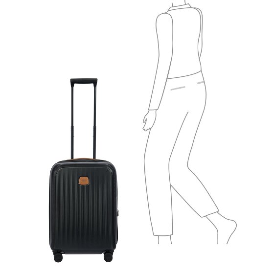 Bric's Taormina 4 kółka Walizka S 57 cm z plisą rozprężną