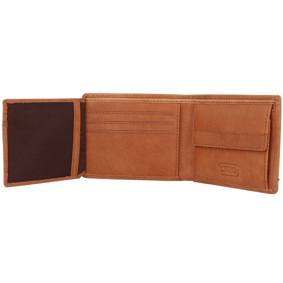 camel active Nimbus Portfel Ochrona RFID Skórzany 11 cm