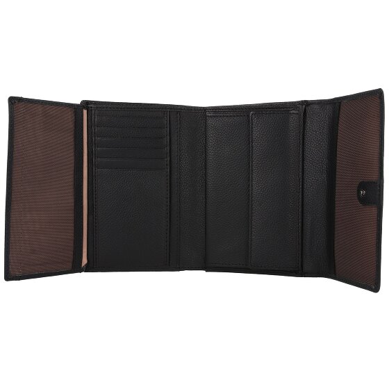 bugatti Bella Portfel Ochrona RFID Skórzany 15 cm