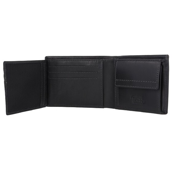 camel active Bilbao Portfel Ochrona RFID Skórzany 11.5 cm