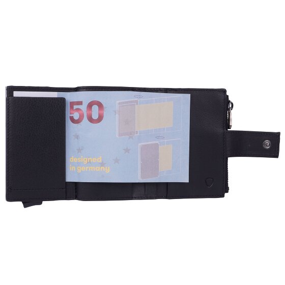Strellson Carter C-Four Etui na karty kredytowe Ochrona RFID Skórzany 6.5 cm
