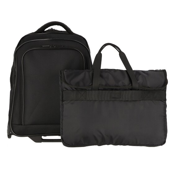 Dermata 2 kółka Walizka z plecakiem 47.5 cm Komora na laptopa